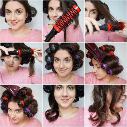 Curl Round Styling Brush Tool Set 2
