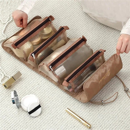 4Pcs in 1 Portable Cosmetic Travel Bag 2