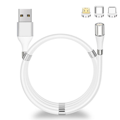 New High Quality Magnetic Self Winding Charging Cable 2