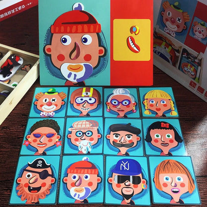 Dress Up & Learn - 3D Magnetic Puzzle Set 2