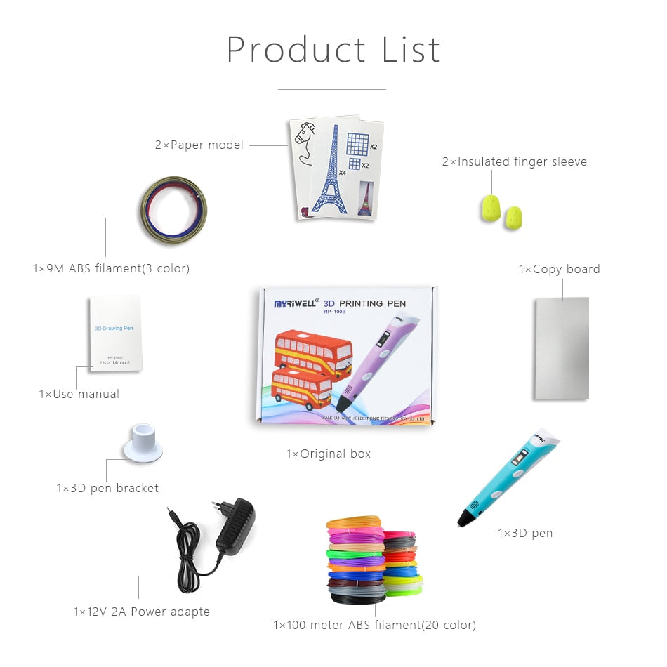 Magical 3D Printing Pen 2