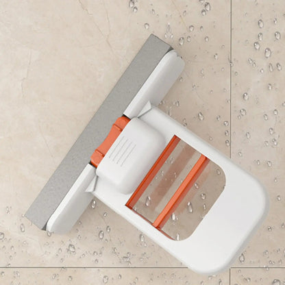Mini Foldable Desktop Mop, Portable Self-Squeeze Short Mop 2