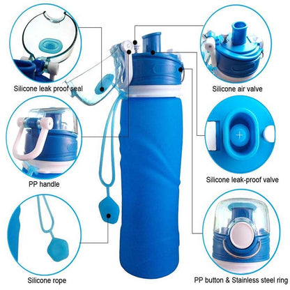 OUTDOORS COLLAPSIBLE WATER BOTTLE 2