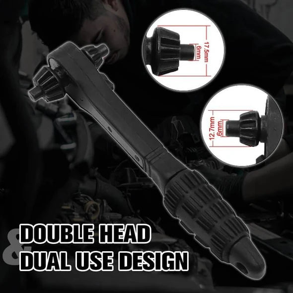 2 in 1 Drill Chuck Ratchet Spanner 2