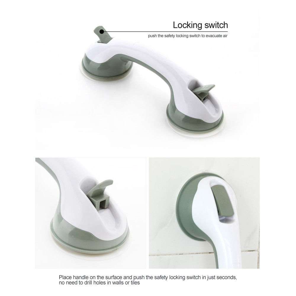 BATH CREATIONS SUCTION CUP HANDLE GRAB BAR 2