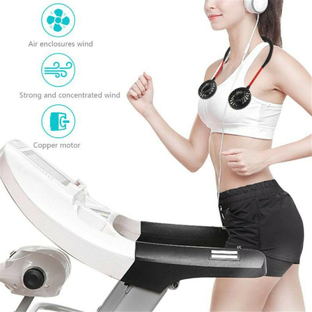 Portable Hanging Neck Sports Fan 2