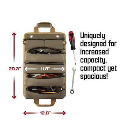 Heavy Duty  Roll Up Bag Tool Organizer 2