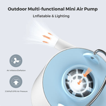 Ultra-Mini USB Air Pump – Fast Inflate & Deflate, USB Rechargeable 2