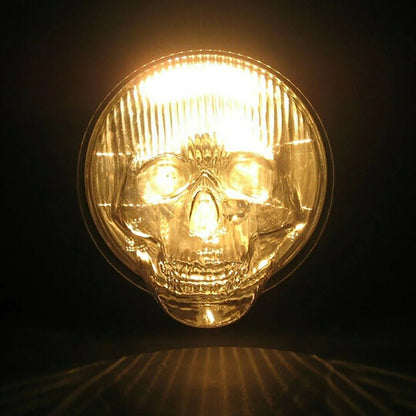 SKULL HEADLIGHT COVER 2