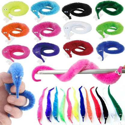 Rainbow Magic Twisty Worm-6PCS 2