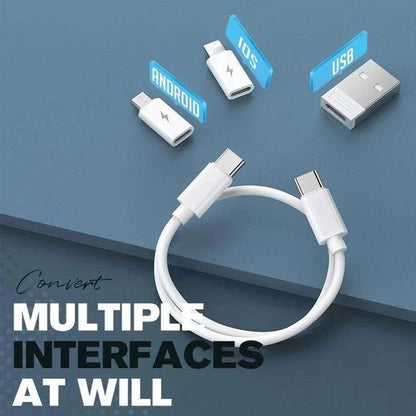 Multifunction Mini Phone Gadgets & Cable Conversion Box 2