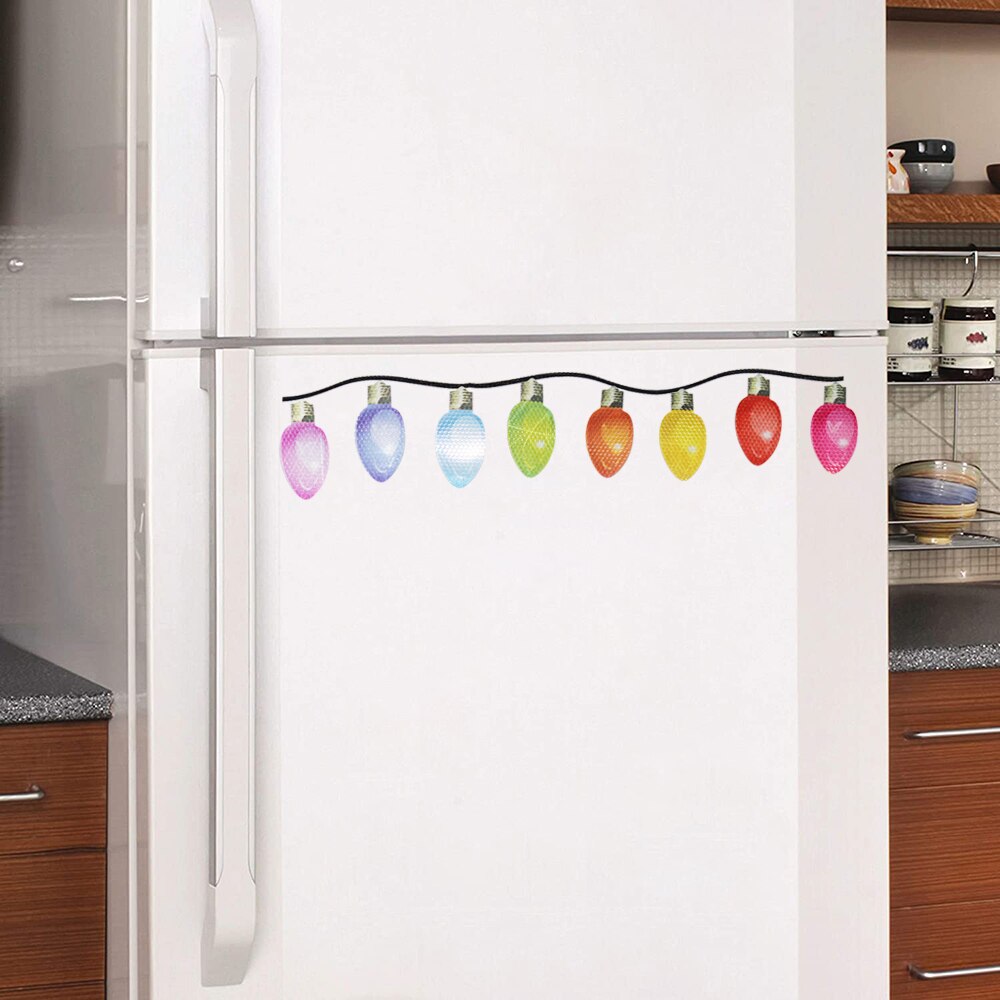 Reflective Light Bulb Magnet Decorations 2