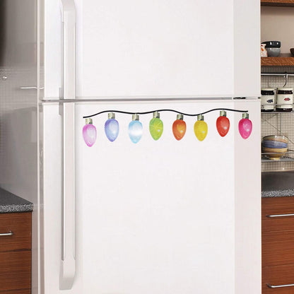Reflective Light Bulb Magnet Decorations 2
