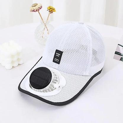 Cap with Solar Fan 2