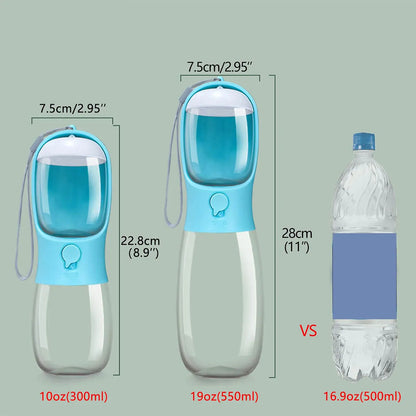 Portable Dog Water Bottle Feeder 2