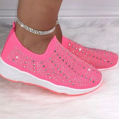 Rhinestone Breathable Casual Shoes 2
