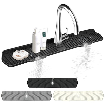 Foldable Self-Draining Faucet Splash Guard Mat 2