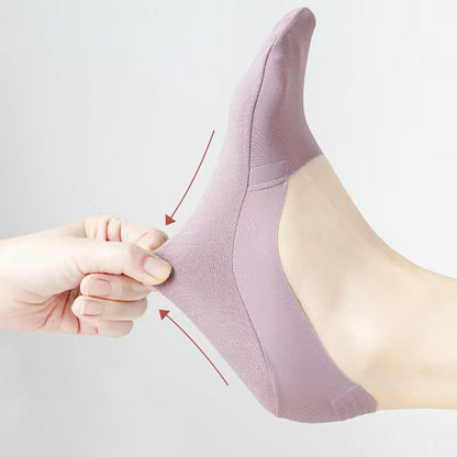 Summer Thin No Show Invisible Women Socks (3Pairs) 2