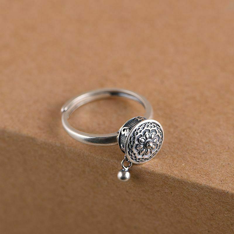 Spinning Buddhist Mantra Ring 2