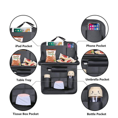 Car seat back organizer 2