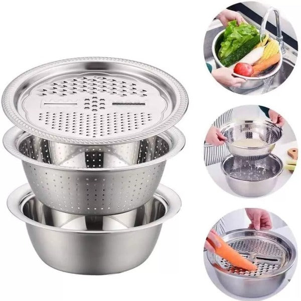 Multifunctional Stainless Steel Basin 2