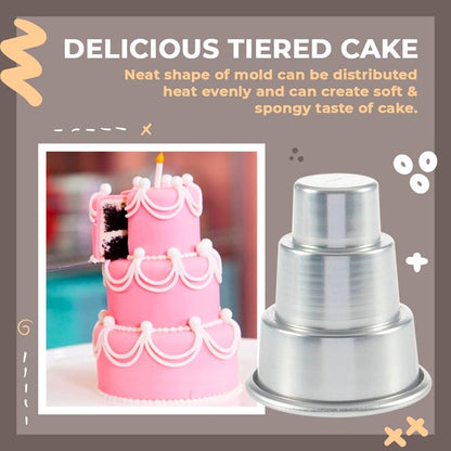 Mini Multi-Tier Cake Mold-FULL SET 2