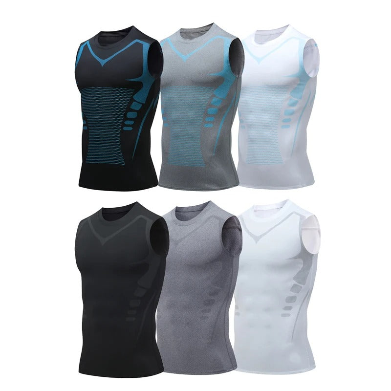 Men's Compression Sleeveless Training Shirt 2