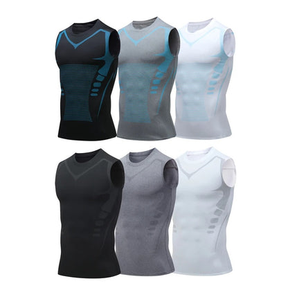 Men's Compression Sleeveless Training Shirt 2