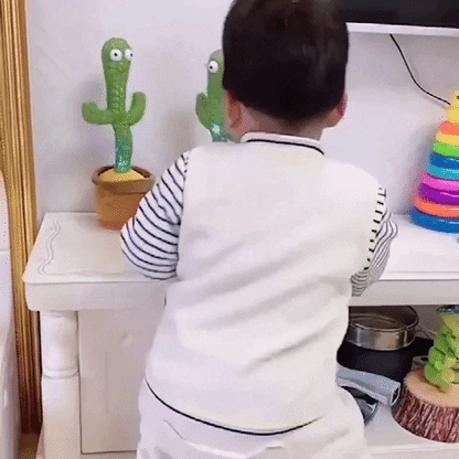 Funny Talk-Back Dancing Cactus 2