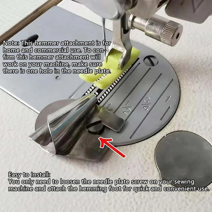 Sewing Rolled Hemmer Foot 2