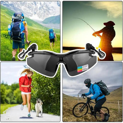 Polarized Clip Cap Sunglasses 2