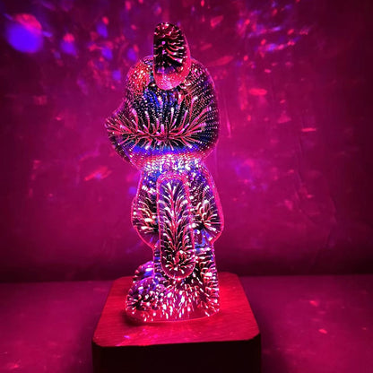 3D Firework Bear 2