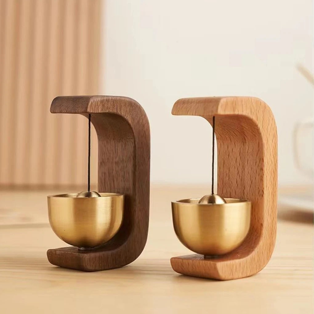 Suction Door Type Solid Wood Wind Chime 2