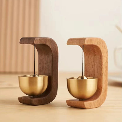 Suction Door Type Solid Wood Wind Chime 2