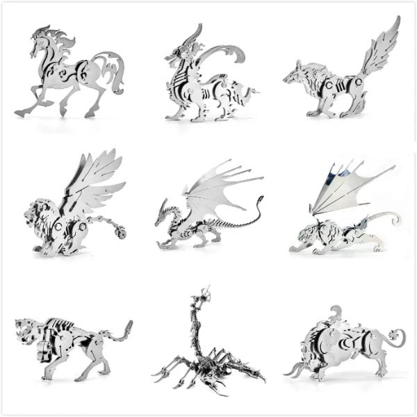 Steel Warcraft 3D Metal Puzzle 2