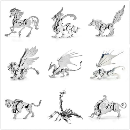 Steel Warcraft 3D Metal Puzzle 2