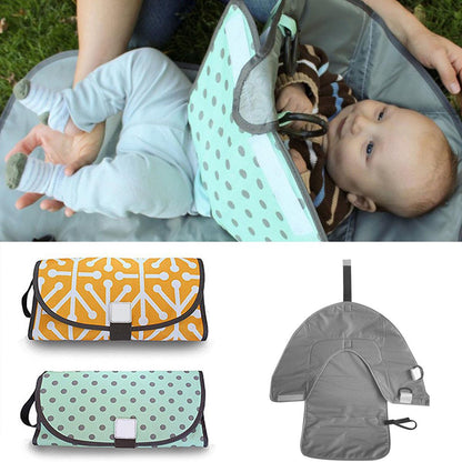 Foldable Changing Pad and Diaper Bag 2