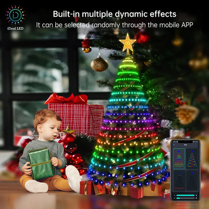 LED ANIMATED OUTDOOR CHRISTMAS TREE LIGH 2