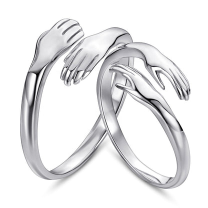 Couple Hug Ring 2