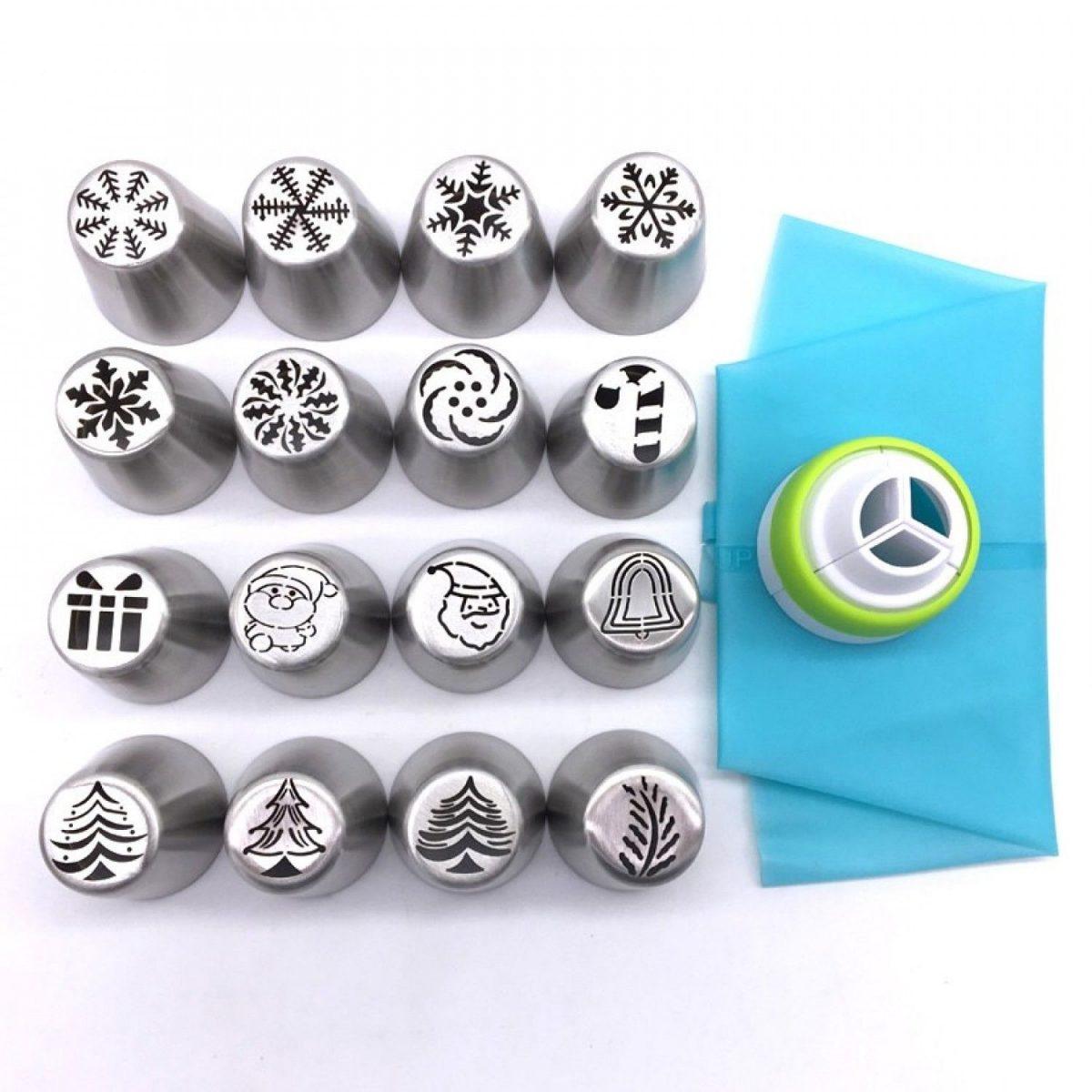 Christmas Design Pastry Nozzles 2