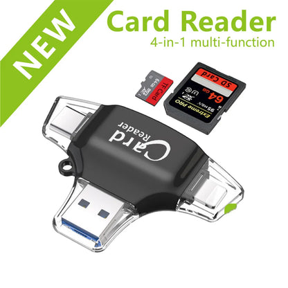 Multi-Port 4 in1 Universal SD TF Card Reader 2