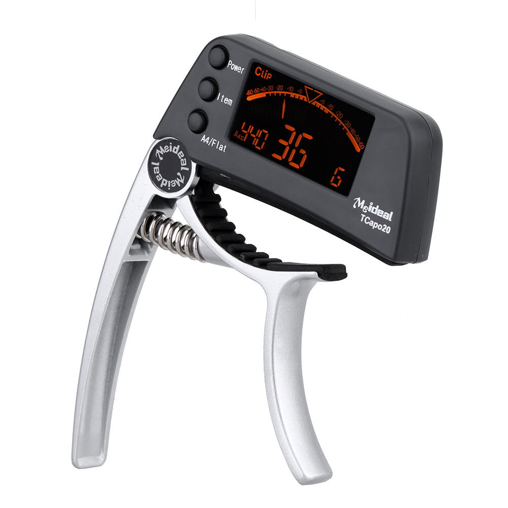 Guitar Capo with Built-in Tuner 2