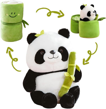 Cute Bamboo Tube Panda 2