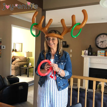 Christmas Reindeer Ring Toss Game-Standard Set 2