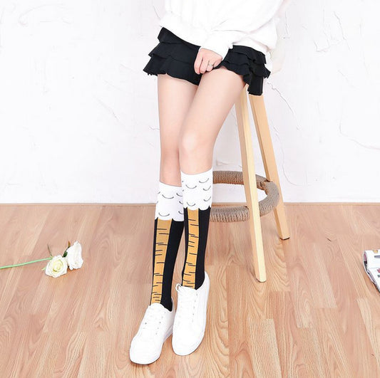 Funny Chicken Socks 1
