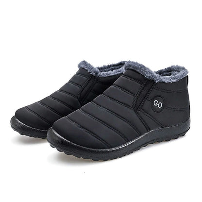 Waterproof Fur Lined Snow Short Boots 2