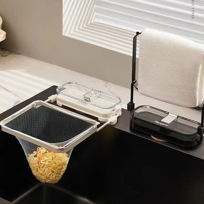Suction Cup Kitchen Sink Filter Rack 2