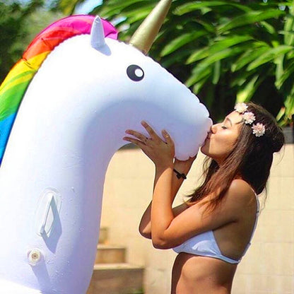 Giant Inflatable Unicorn Pool Float 2