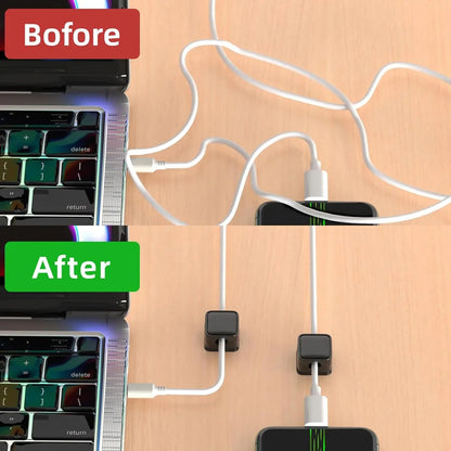 6 Pack Magnetic Cable Management Clips 2
