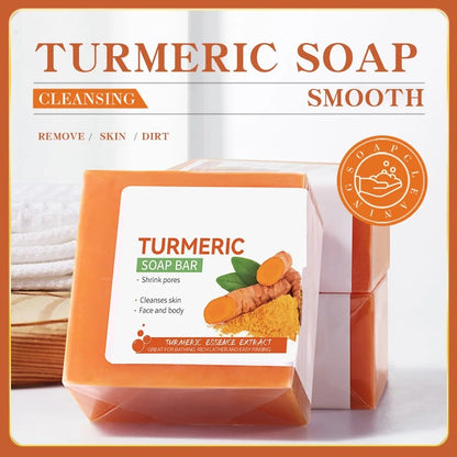 Turmeric & Kojic Acid Brightening Soap 2